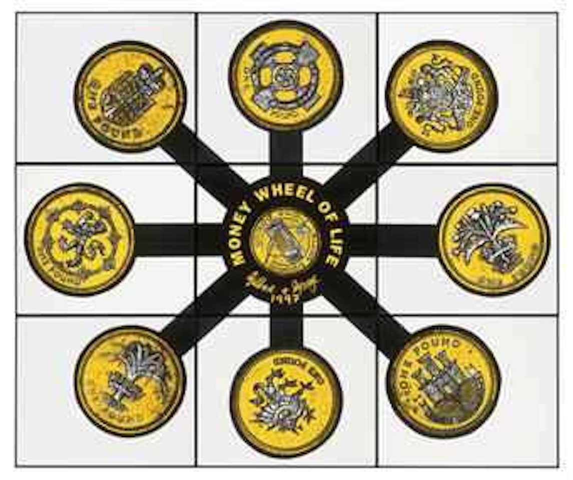 Money Wheel of Life by Gilbert & George