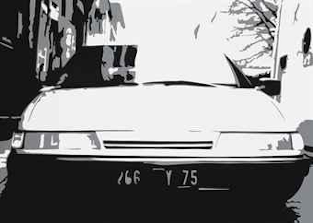 Le Marais, Paris (1) by Julian Opie