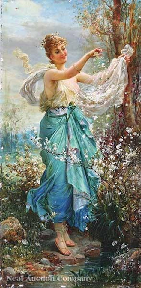 Dawn by Hans Zatzka