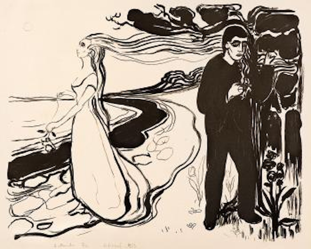 Løsrivelse I by Edvard Munch