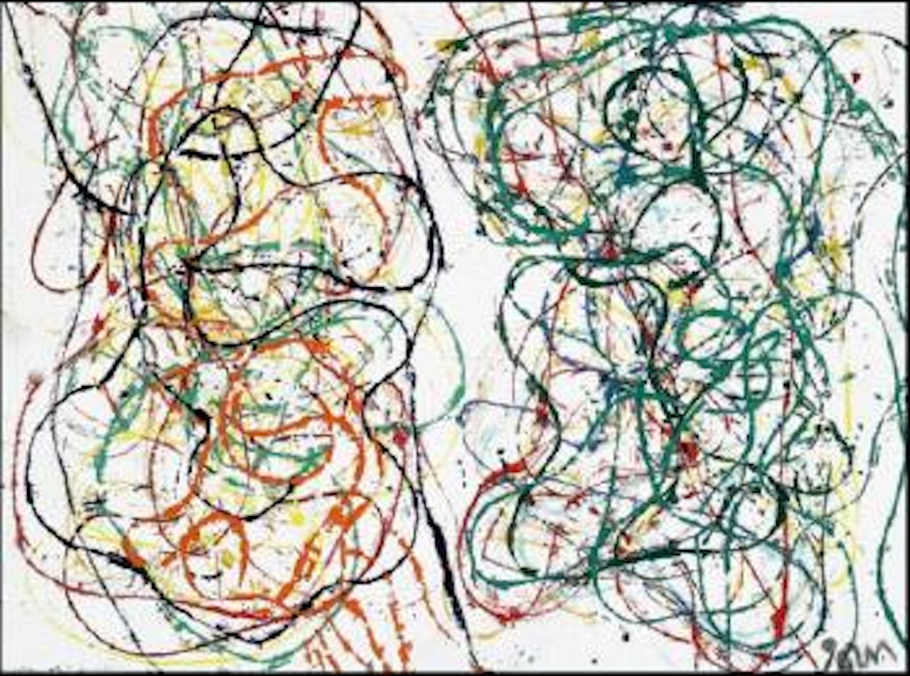 Formio and cigalette by Asger Jorn