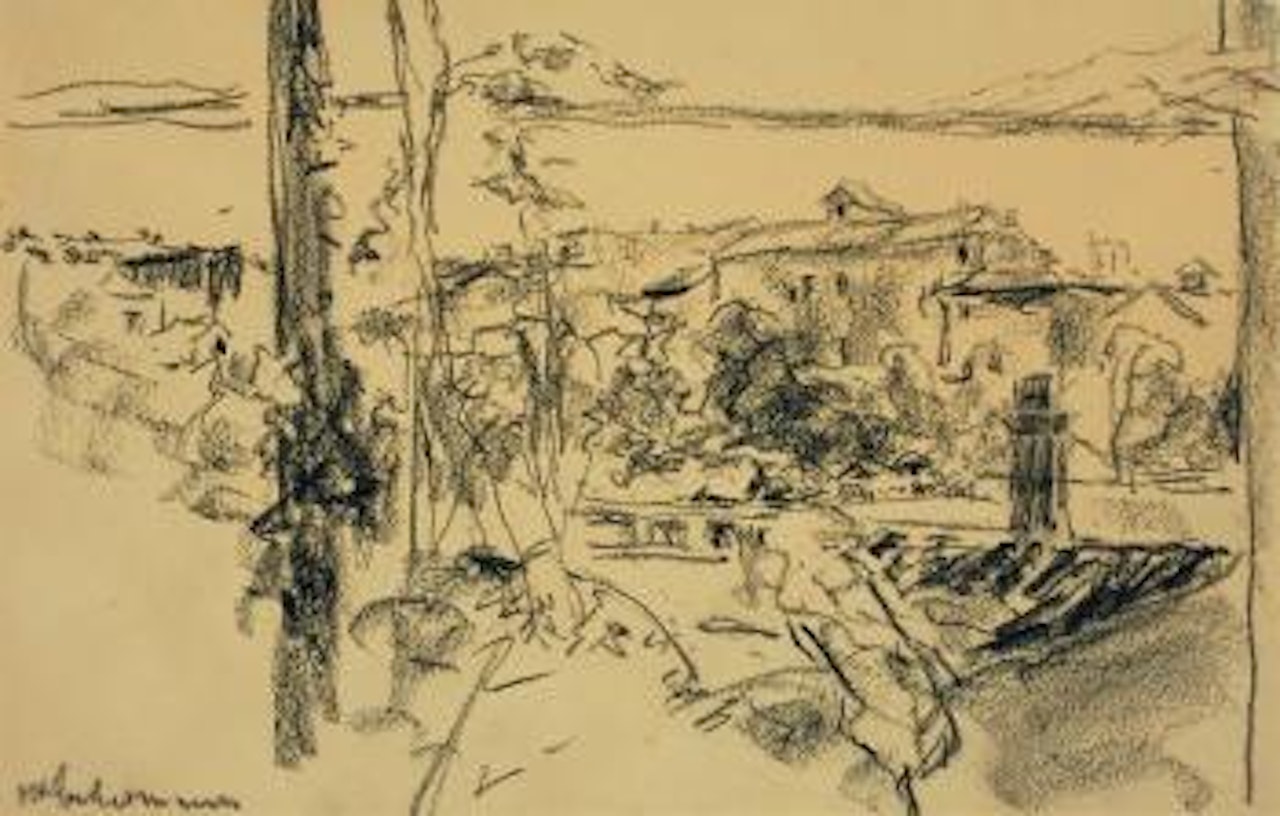 Am Luganer See by Max Liebermann