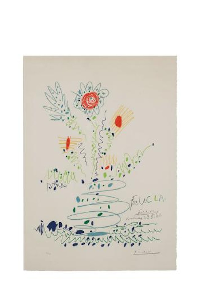 Fleurs (for UCLA) by Pablo Picasso