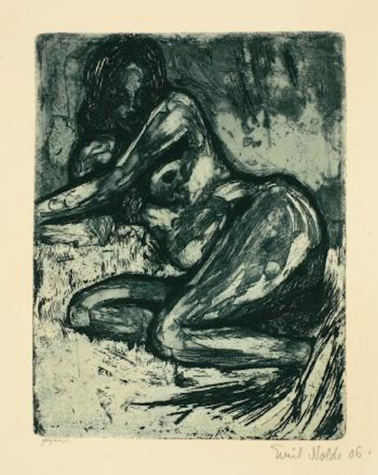 Akt by Emil Nolde