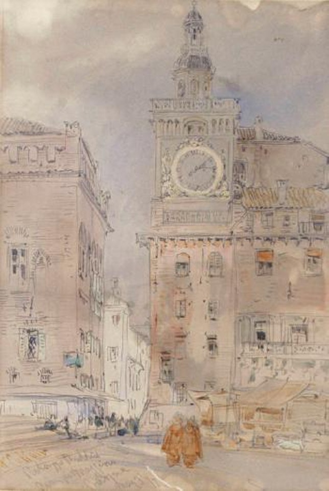 Piazza Maggiore, Bologna by William Callow