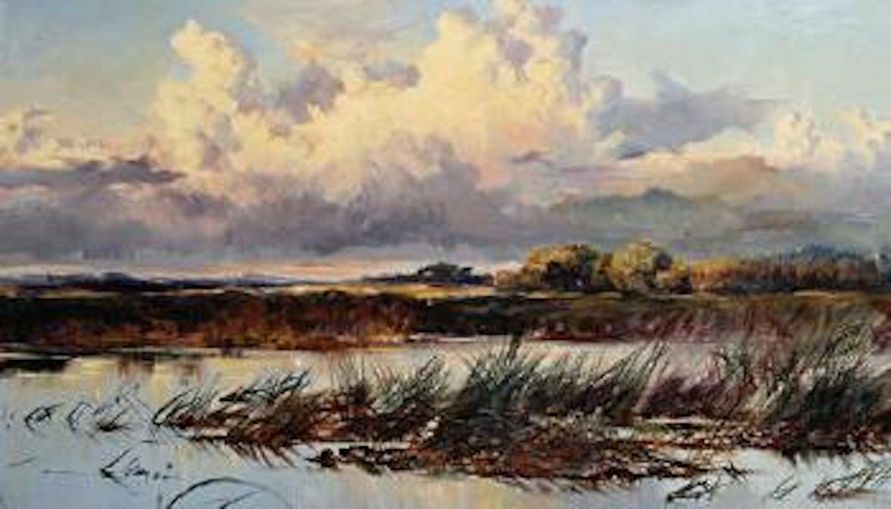 River landscape by Keeley Halswelle