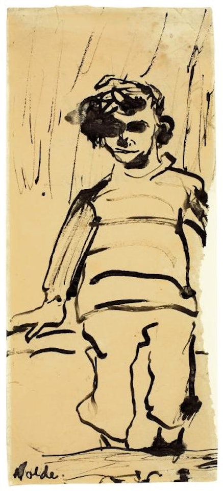 Junge by Emil Nolde