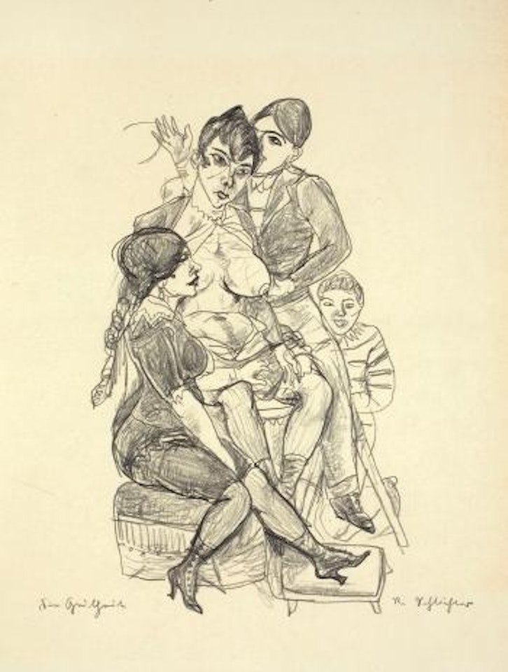 Die Geilheit by Rudolf Schlichter