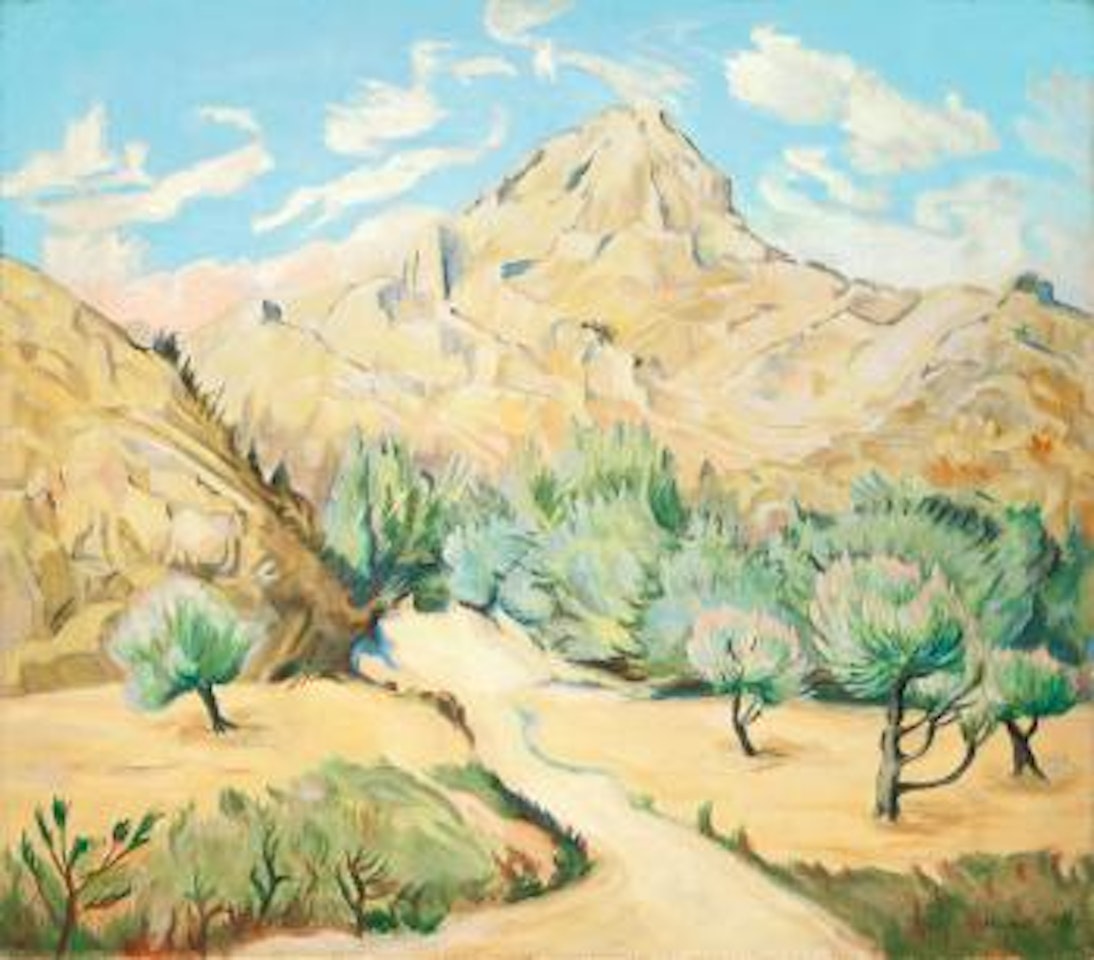Südfranzösische Landschaft by Erich Heckel