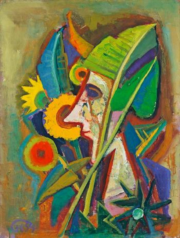 Blumenelf by Karl Hofer