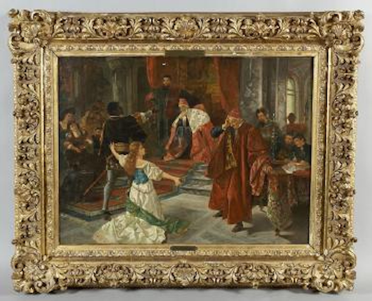 Scene from Othello by Michael von Munkacsy
