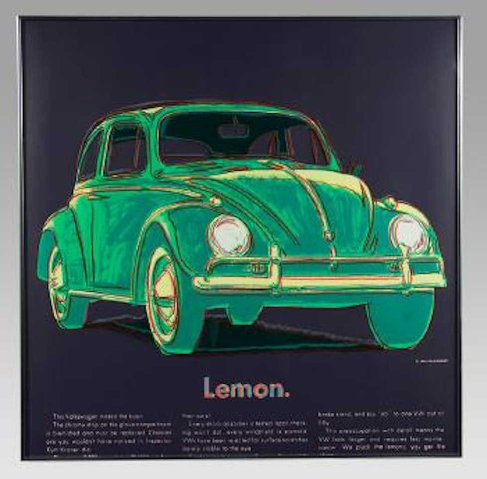 Volkswagen by Andy Warhol