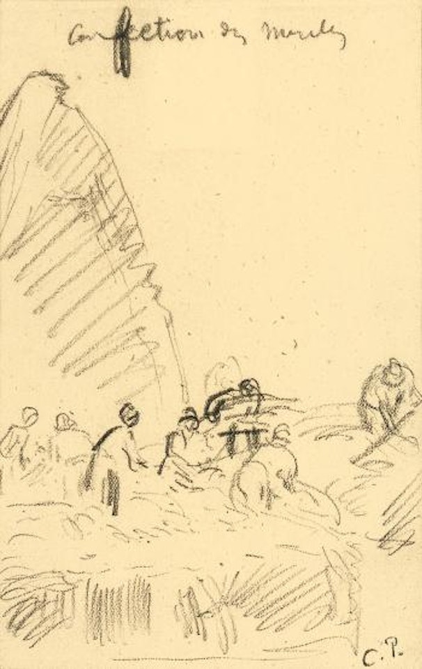 Confection de Meules by Camille Pissarro