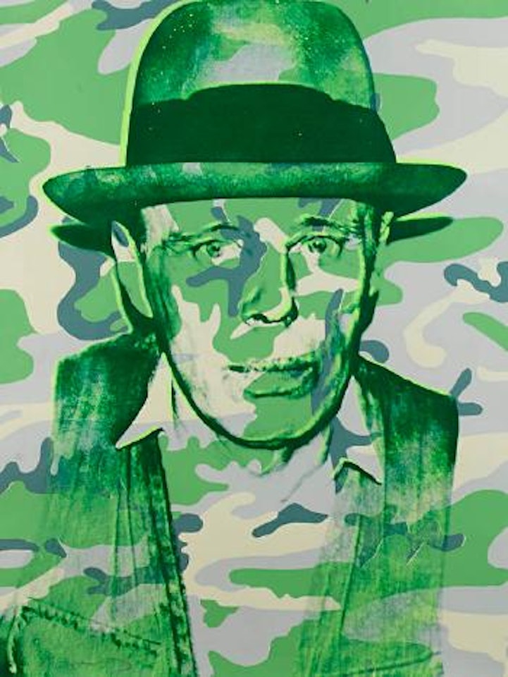 Joseph Beuys in memoriam by Andy Warhol