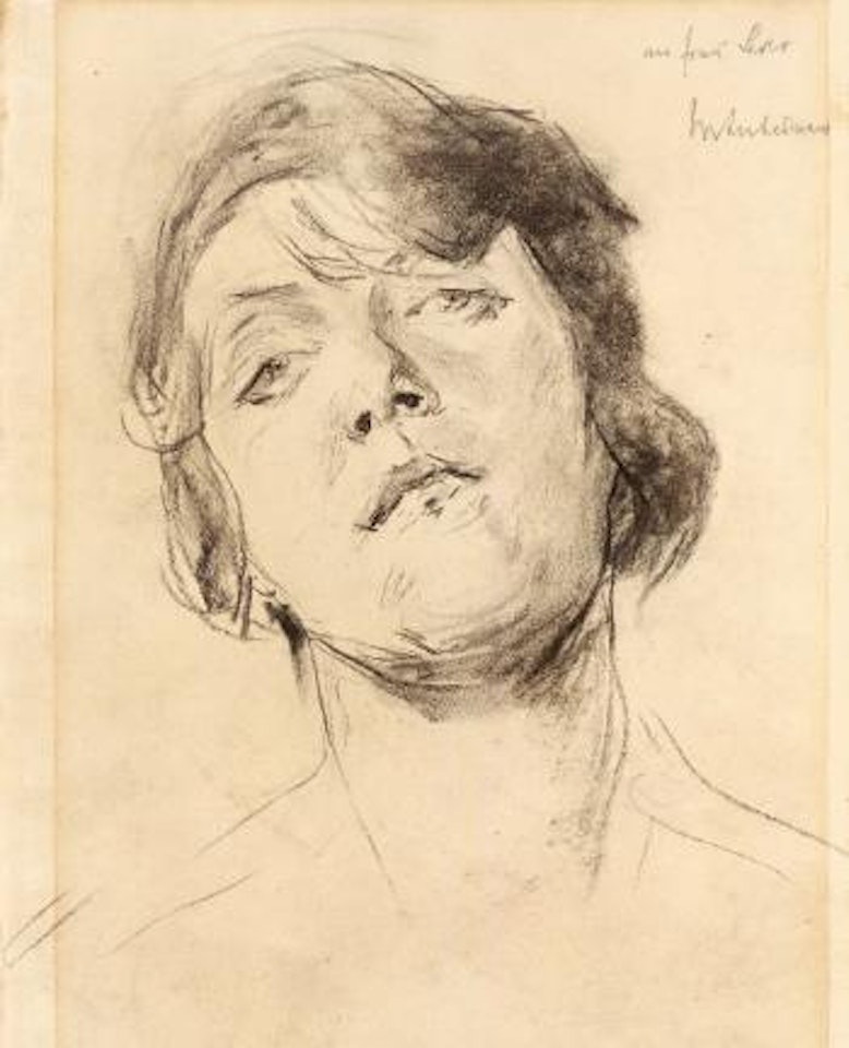 Bildnis Lola Leder (1892-1977) by Max Liebermann