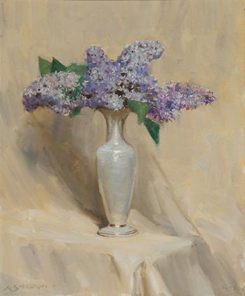Lilac by Arthur Ernest Streeton
