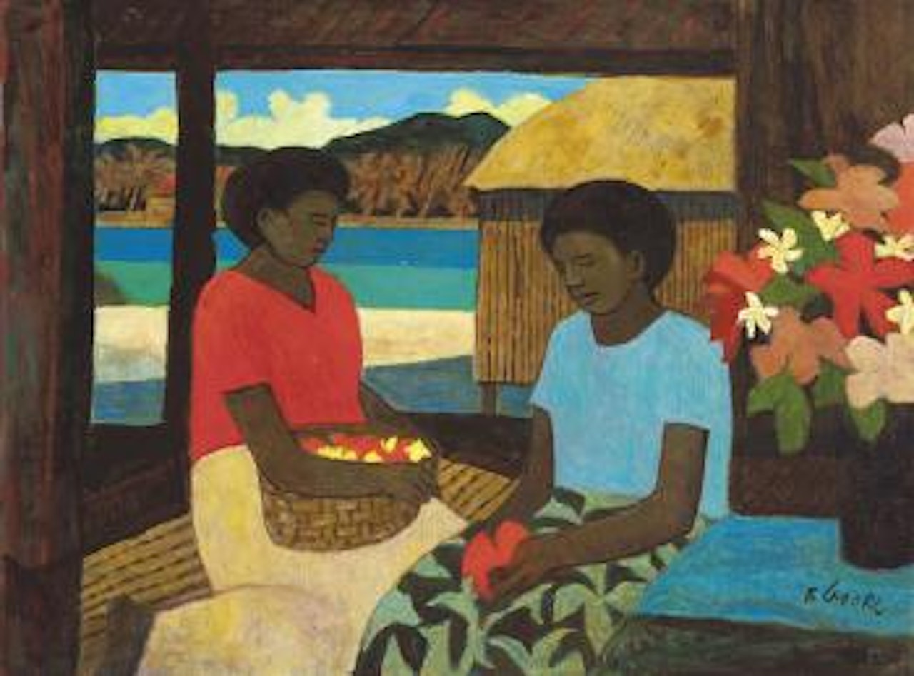 The red hibiscus by Ray Austin Crooke