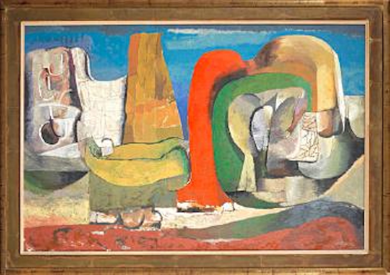 The Brandberg landscape by Cecil Skotnes