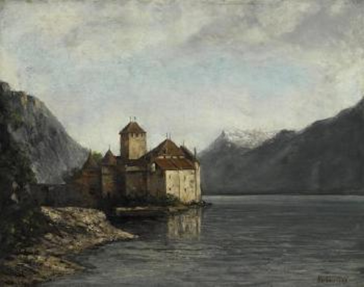 Château de Chillon by Gustave Courbet