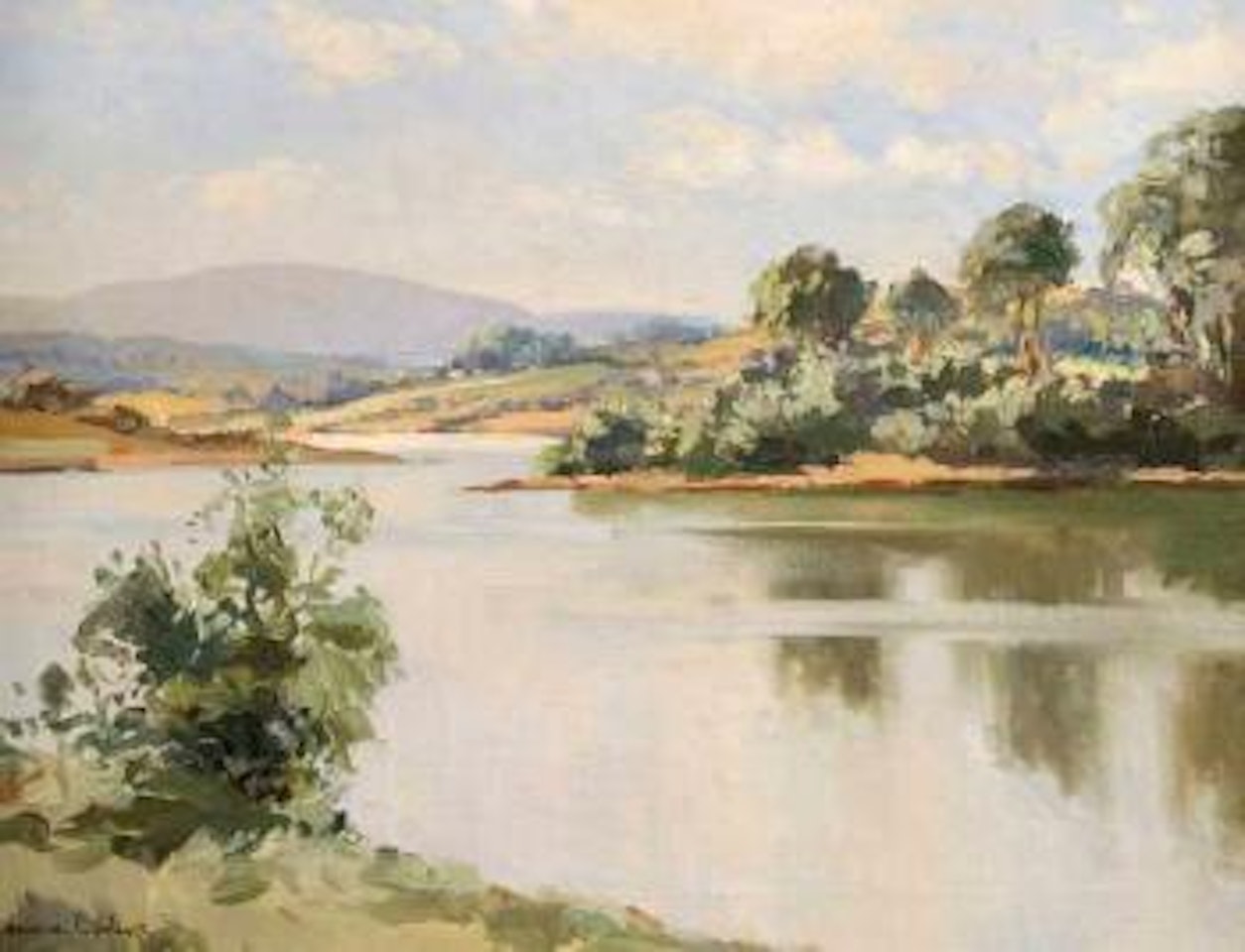 Summer afternoon, near Blessington, Wicklow by Maurice Canning Wilks