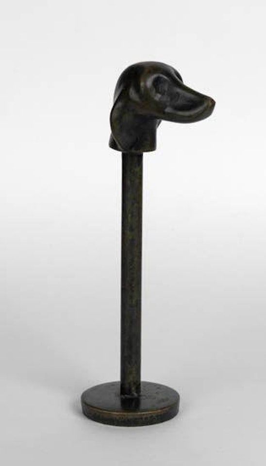 Tête de chien by Diego Giacometti