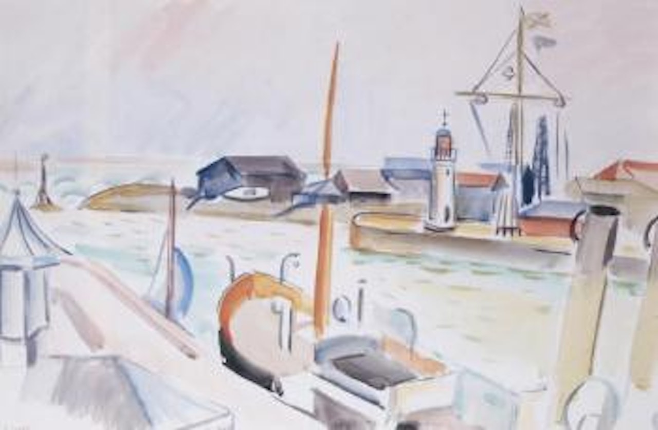 Le port de Honfleur by André Lhote