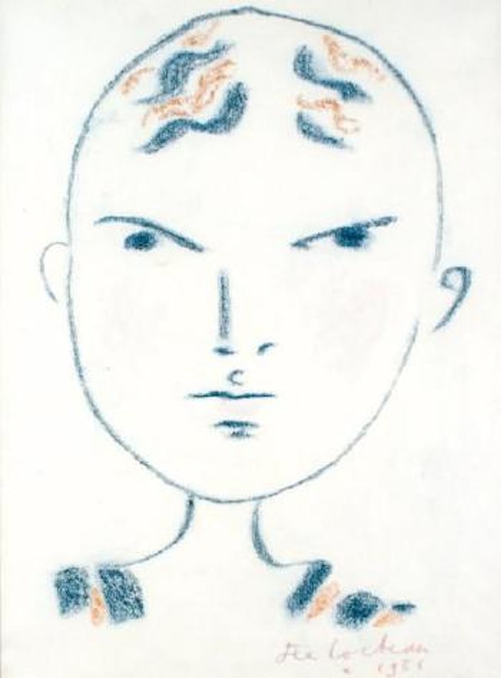 Visage d'enfant by Jean Cocteau