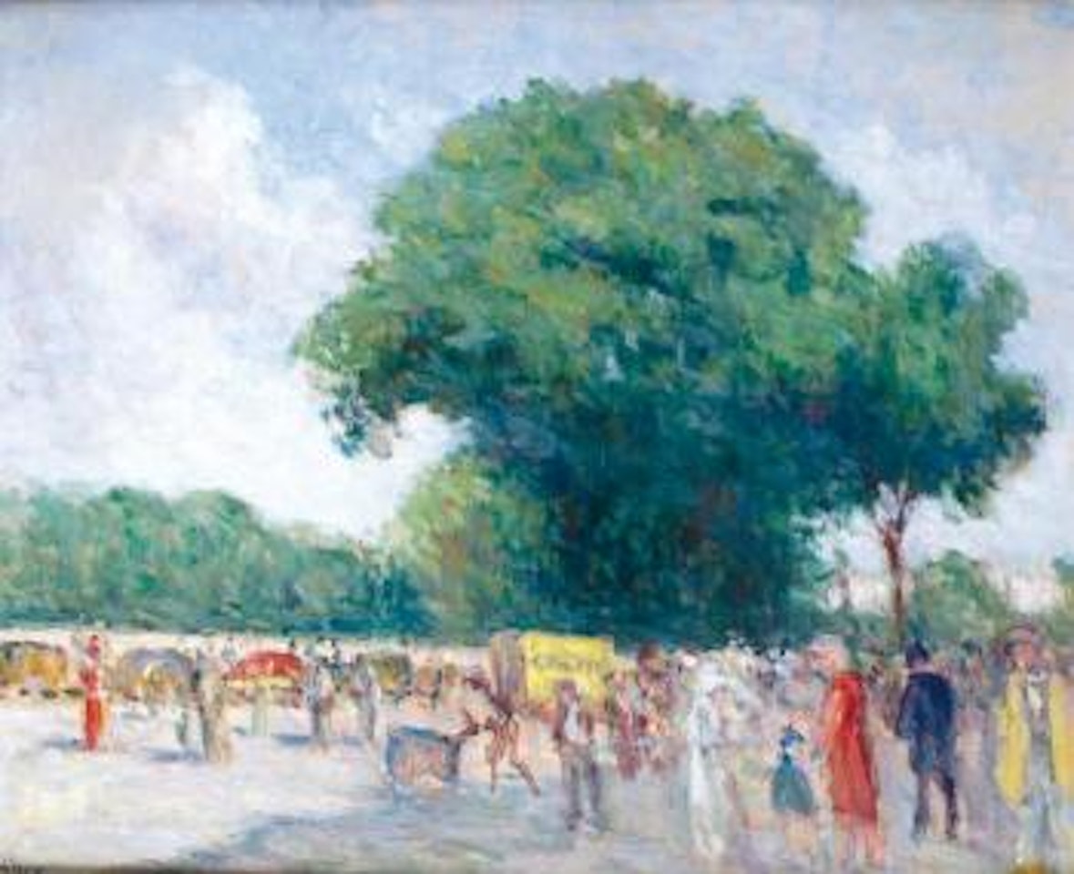 Paris, bord de Seine animé by Maximilien Luce