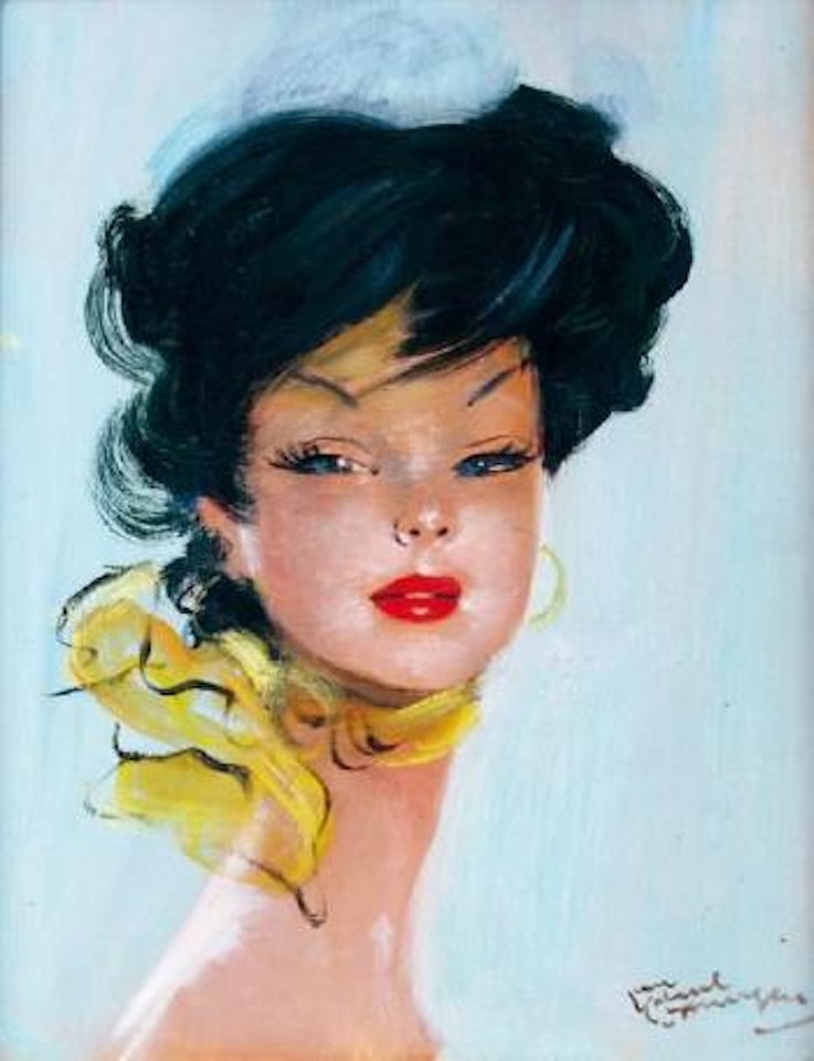 Nathalie by Jean Gabriel Domergue