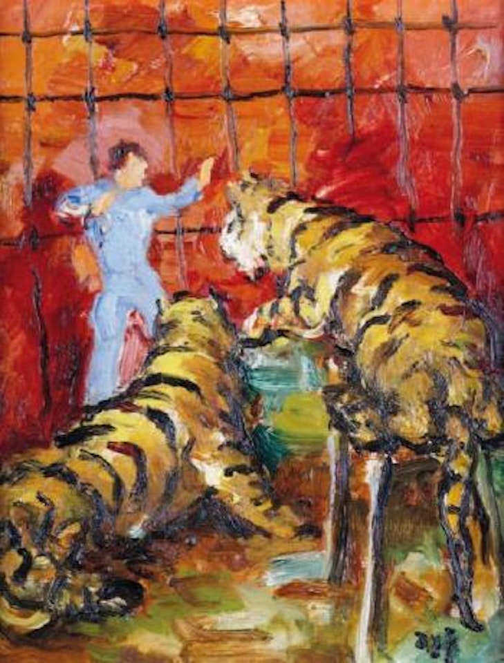 Le dompteur de tigres by Marcel Dyf