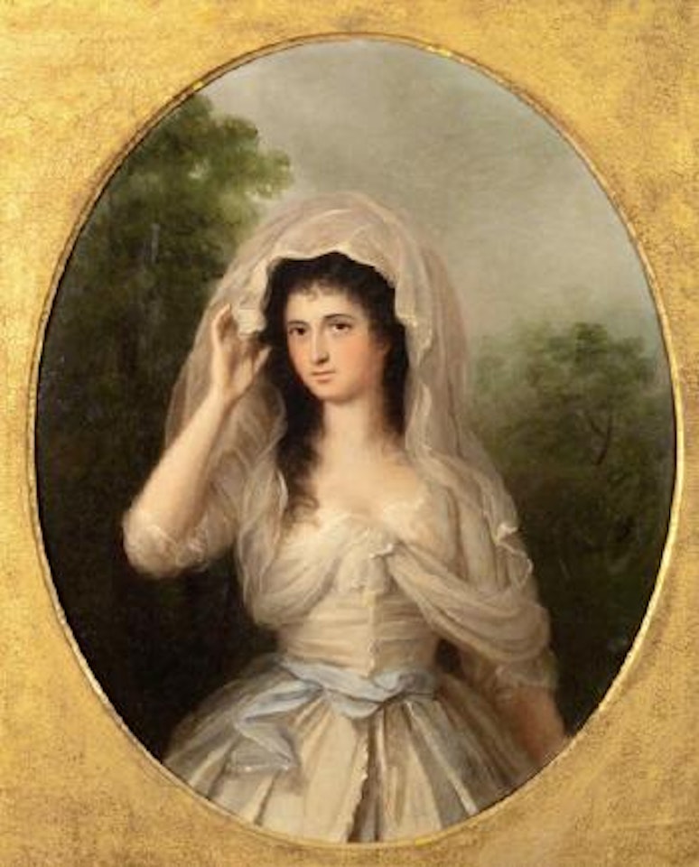Portrait of a young lady by Angelica Kauffmann