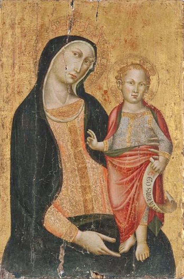 Madonna col Bambino by Sienese School