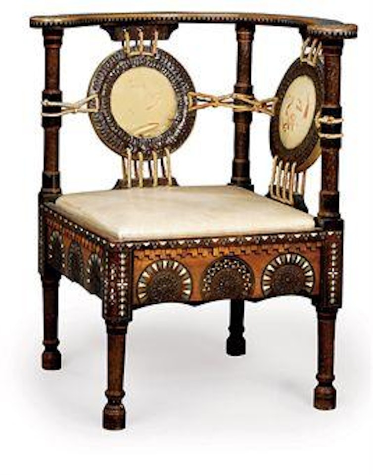 Corner Chair by Carlo Bugatti