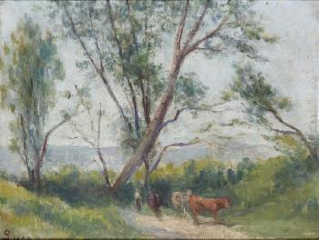 Bessy, la vechère by Maximilien Luce