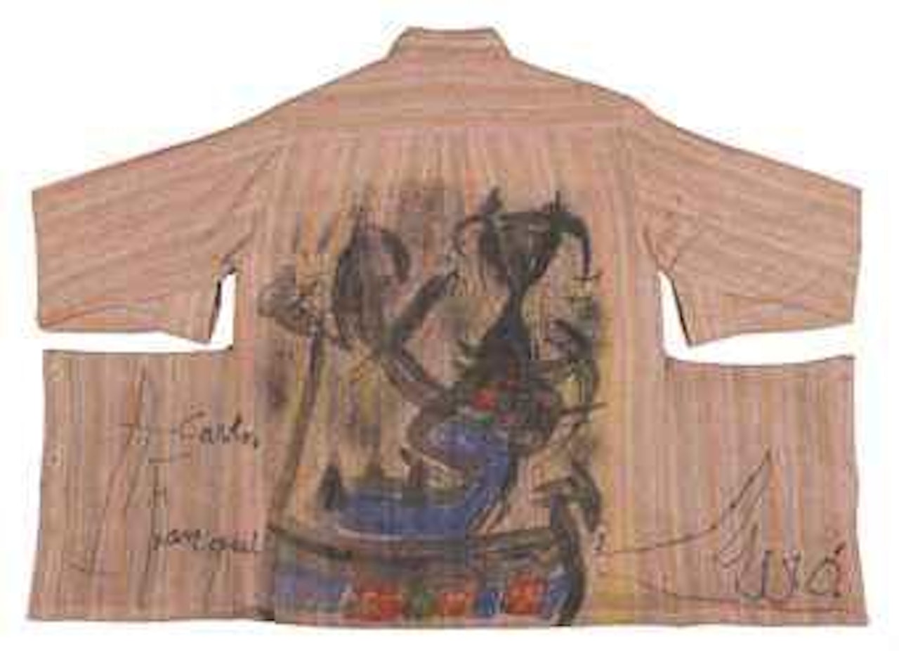 Chemise de Carlos Franqui by Joan Miró