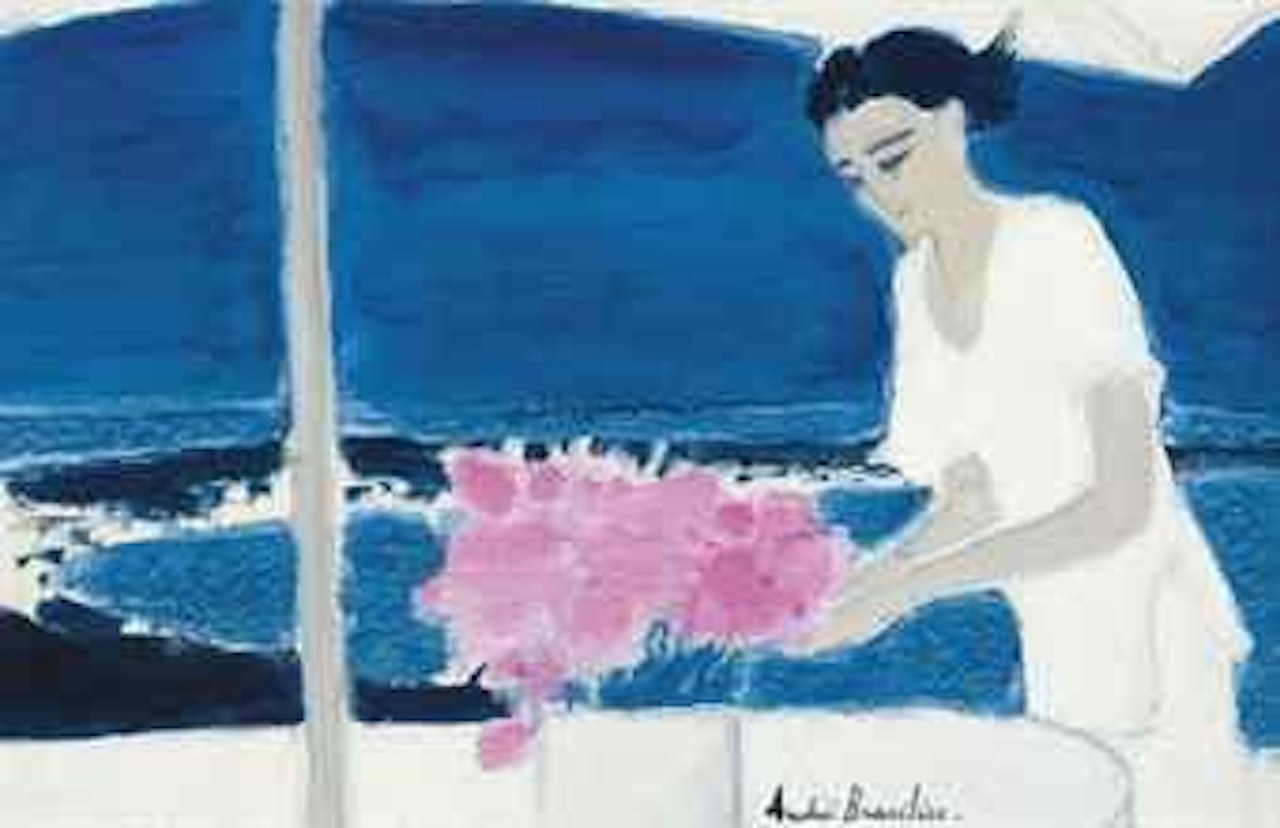 Soir à Golfe Juan by André Brasilier