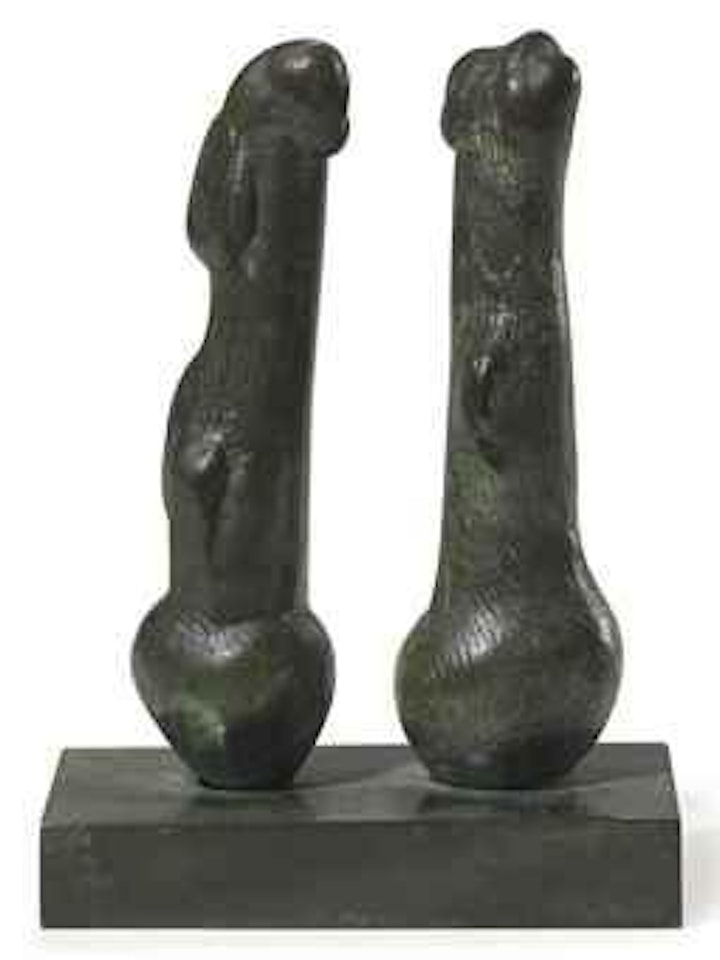 Two Bulb Forms by Henry Moore
