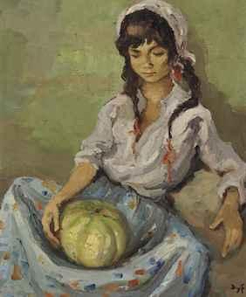 Gitane à la citrouille by Marcel Dyf