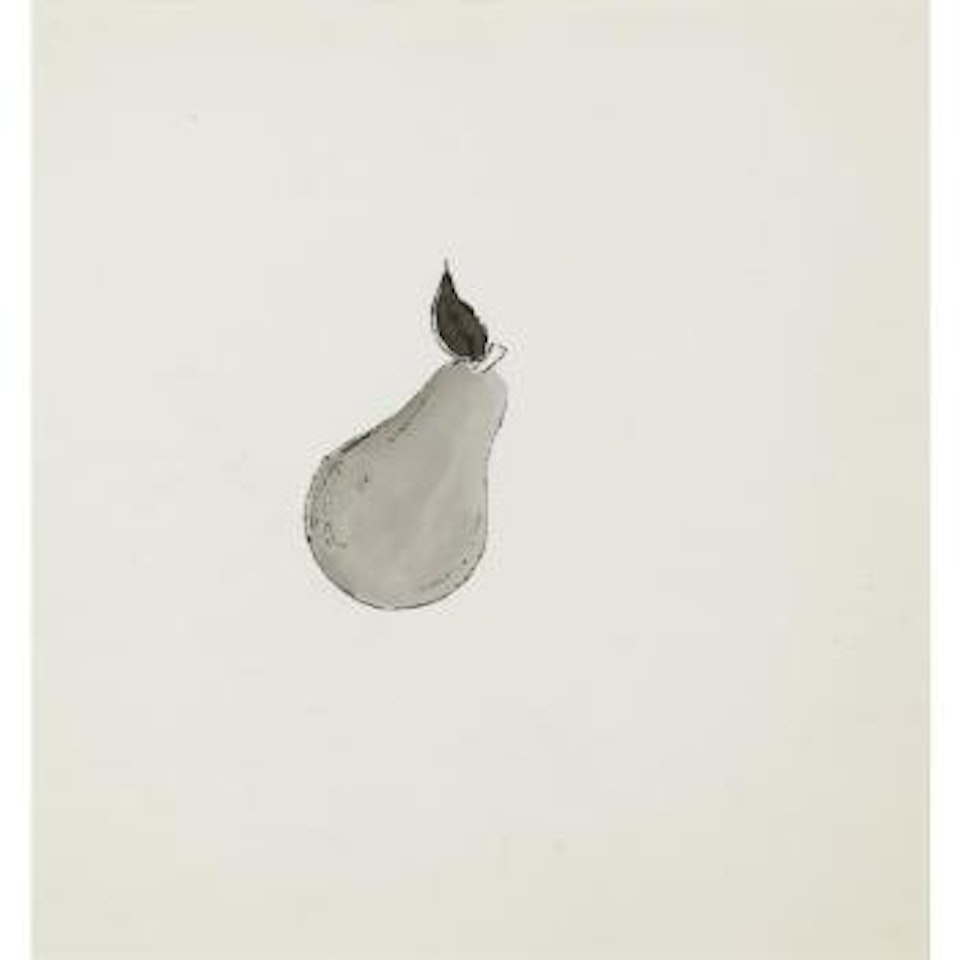 Pear by Andy Warhol