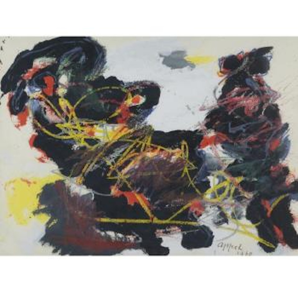 Deux Personnages by Karel Appel