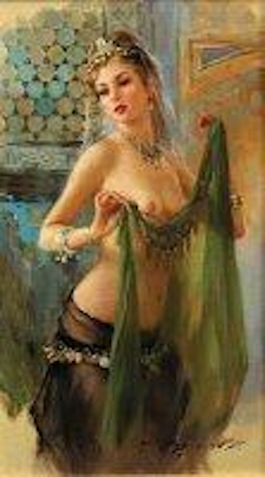 La charmeuse orientale by Constantin Razoumov
