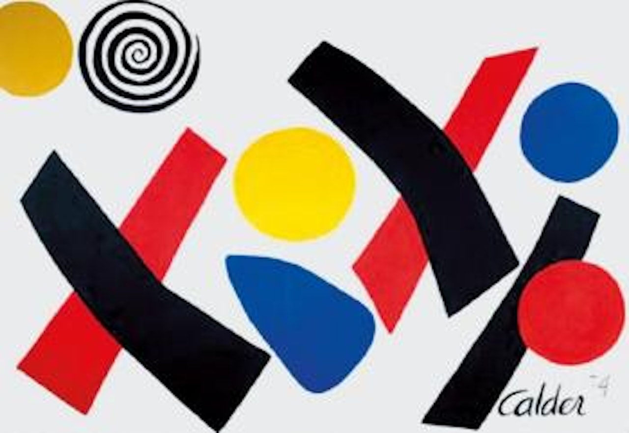 Forme in movimento by Alexander Calder