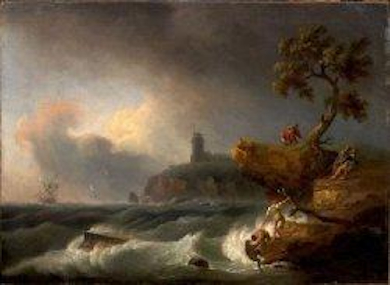 Scène de sauvetage by Thomas Luny