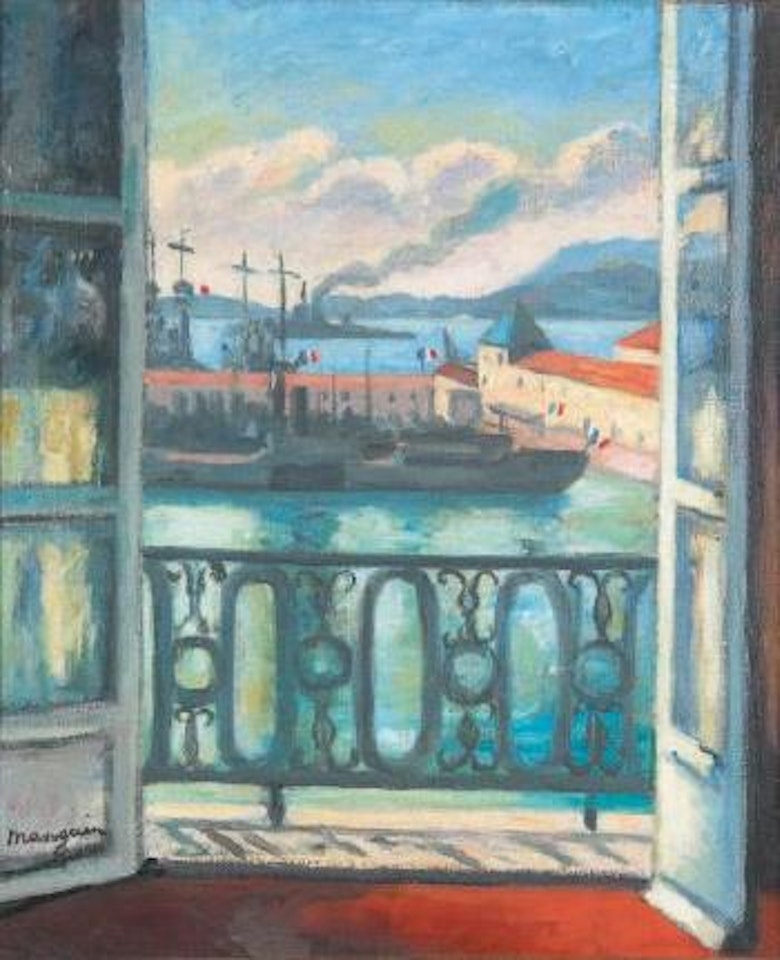Toulon, vue sur le Mourrillon by Henri Manguin