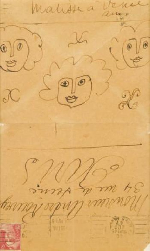 Trois visages de femme by Henri Matisse
