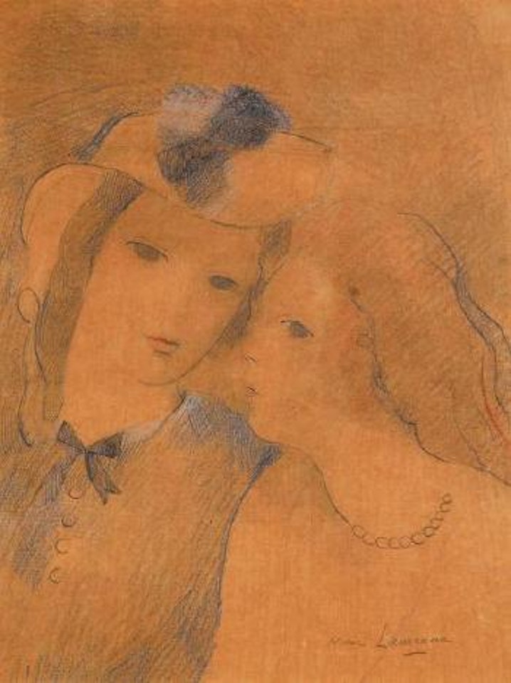 Les deux amies by Marie Laurencin
