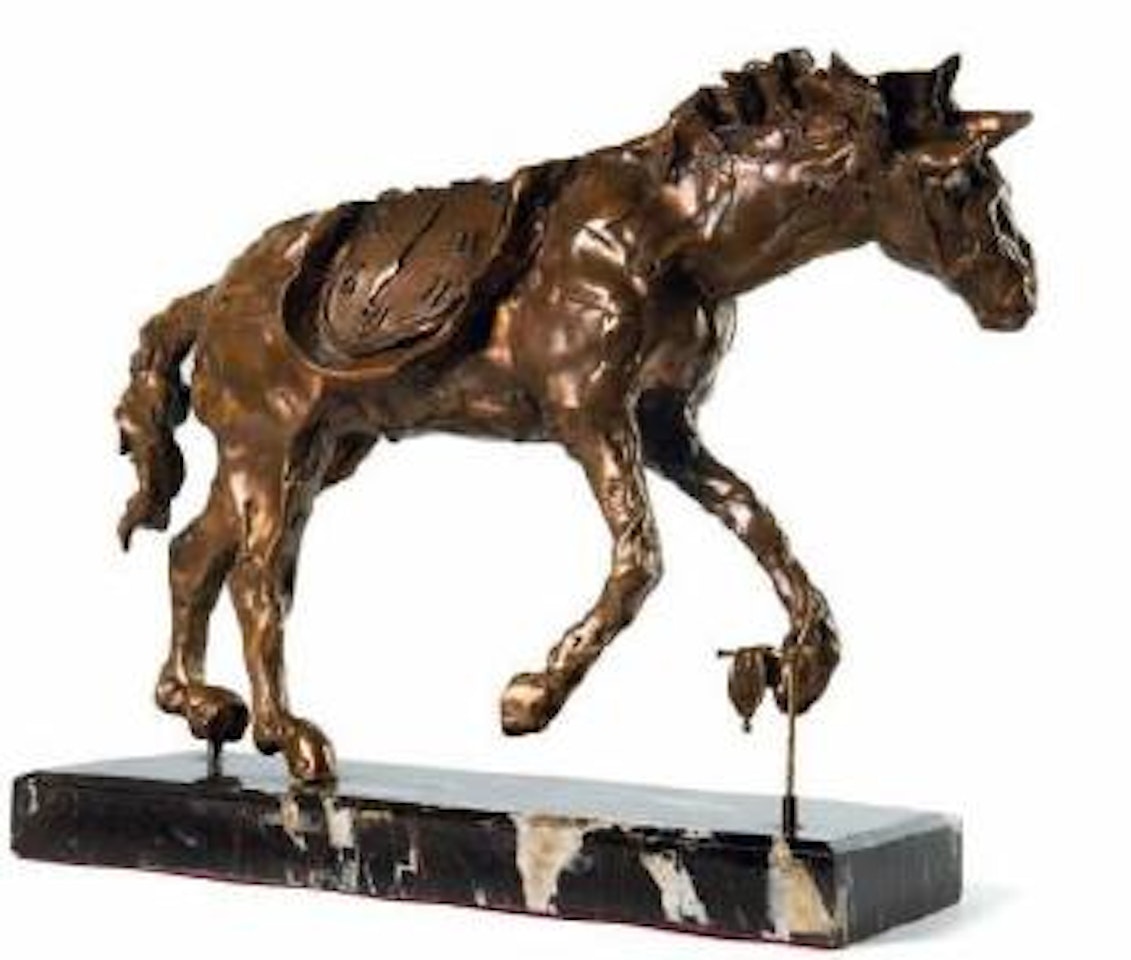 Le cheval à la montre molle by Salvador Dali