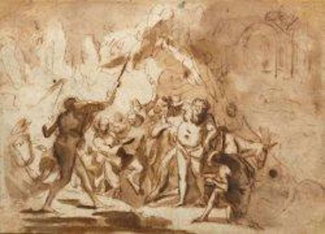 Bacchanale by Giovanni Antonio Pellegrini