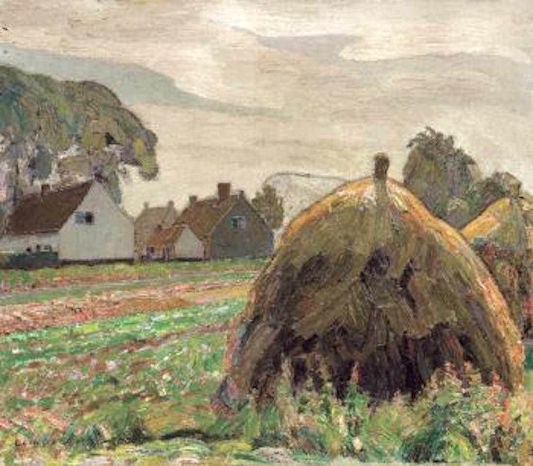 Landschap met stromijten by Leon de Smet