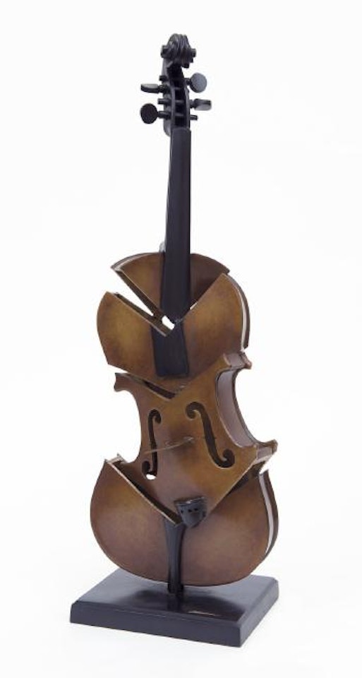 Violon coupe II - Hommage a Picasso by Arman